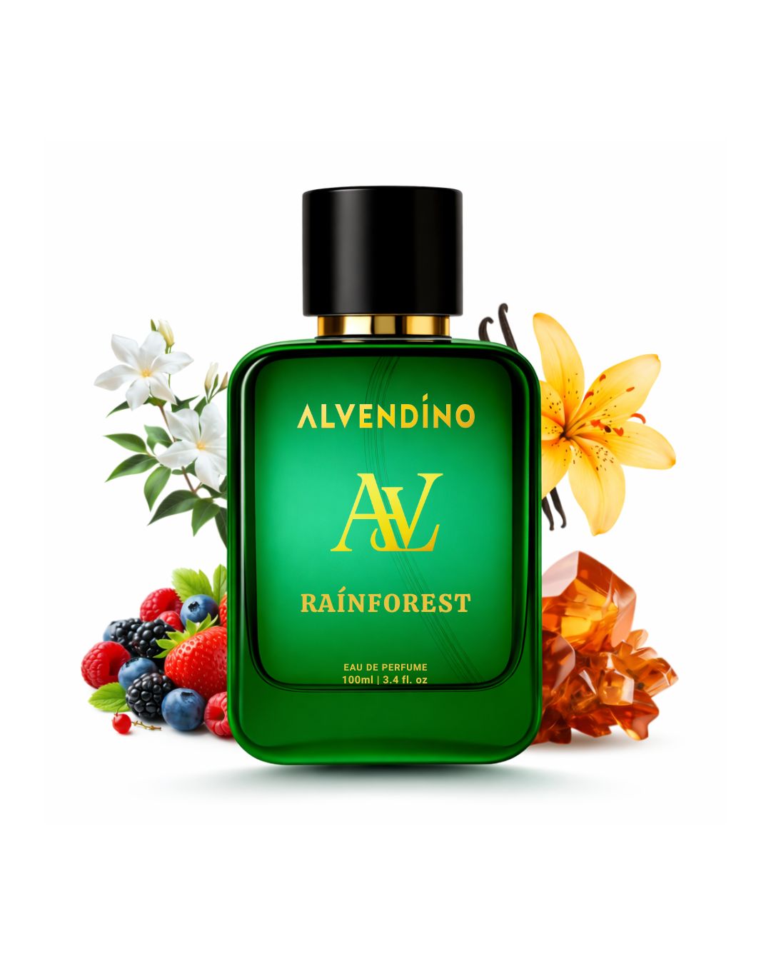   RAINFOREST by ALVENDÍNO – Luxury Unisex Eau de Parfum 